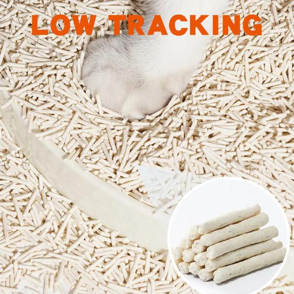 Factory Supplier OEM Premium Long-Lasting Eco-Friendly Dust-Free Deodorization Plant-Based Starch Soybean Cat Litter 1.5s Fast Clumping Tofu Litter