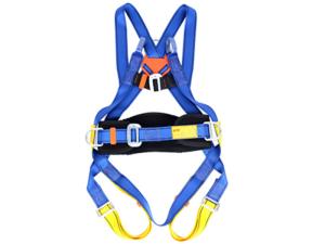 China Area Work Full Harness Safety Belt Blue Color Lightweight One Size Fits All wholesale