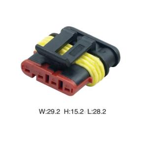 China Automotive 4p Female Housing Te 282088-1 Connector wholesale