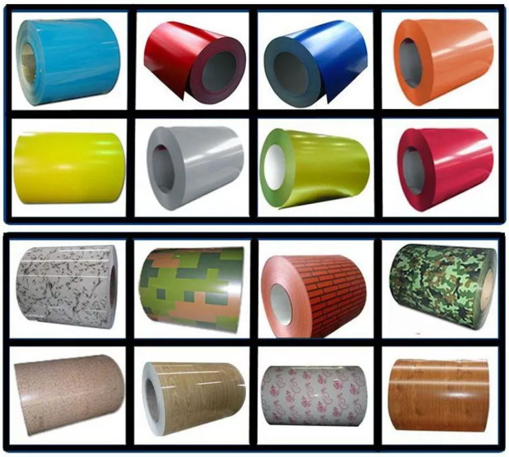 GI / PPGI / PPGL Galvanized Steel Roof Sheet Coils Color Coated