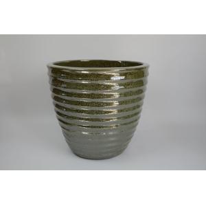 China Glazed Hand Made Ceramic Pots Outside 16'' 20'' 23.5'' wholesale