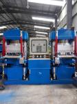 Double Rubber Plate Vulcanizer Press PCL Controlled 1200x1200 mm