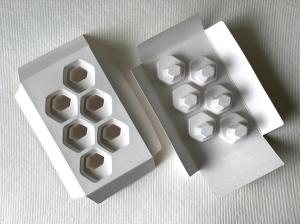 China RoHS Thermoformed Paper Trays Molded Pulp Packaging Recyclable wholesale