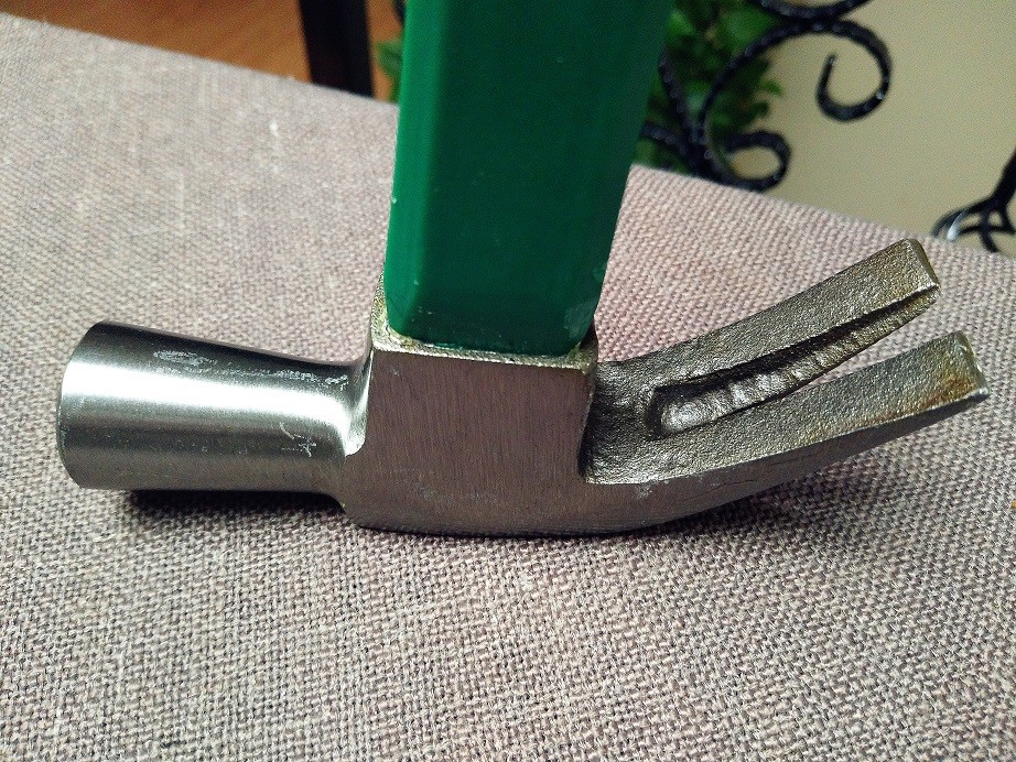 British Type Carbon Steel Claw Hammer (XL0041-2) with plastic handle