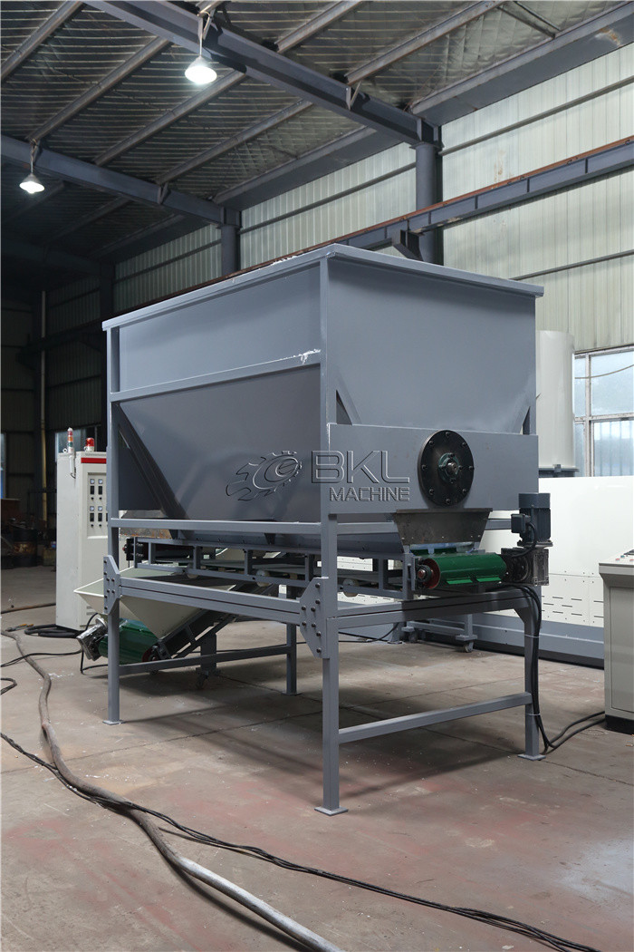 LDPE Film 90KW Plastic Recycling Lines Plastic Pelletizing Recycling Machine
