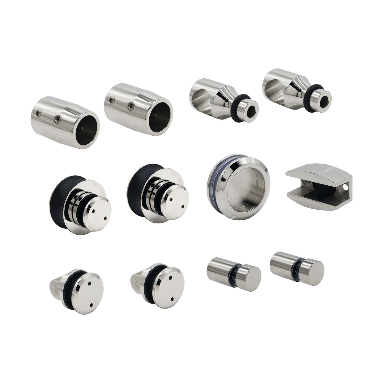 Round Shower Sliding Fitting Door Accessory Barn Door and Hardware Kit