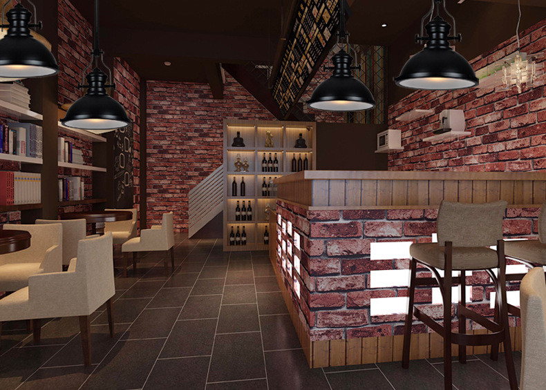 Retro Loft Industrial Style Restaurant Chandelier Bar Simple Bar Villa Project 3 head dining table light(WH-VP-236)