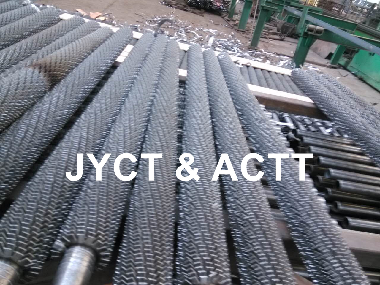 HFW Sprial Welded Finned Tubes For Industry Boilers / Power Plant Boiler