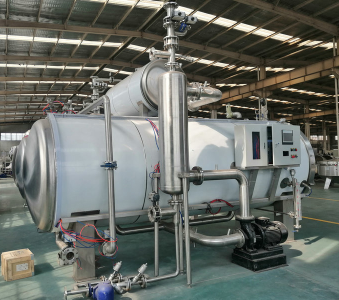 2022 Hot Sale Water Bathing Type Autoclave Food Drinks Pharmaceutical Sterilizer Canned Tuna Customized Sterilization Pot