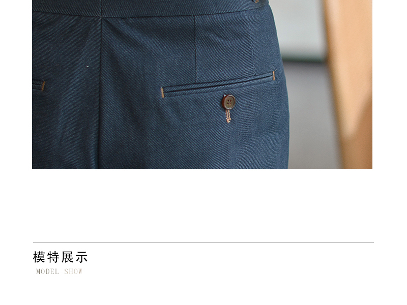 Support 7 Days Sample Order Lead Time Waisted Vintage Twill Denim Pants for Men Suit