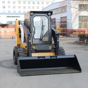 China Mini Wheel Skid Steer Loader For Infrastructure Construction wholesale