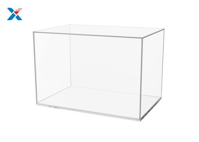 Artwork Display Acrylic Cube Box , Plexiglass Display Box Elegant And Sturdy