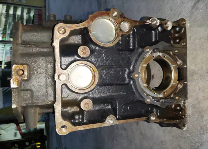 Second Hand Mitsubishi Engine Blocks , 4D34 Used Engine Block For Excavator HD512-2