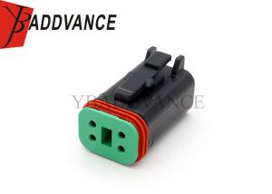 China DT06-4S-P012 DT 4 Way Deutsch Plug Connector Black wholesale