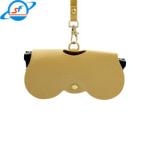 Custom Logo Estuches Para Gafas Pu Leather Sunglasses Case Unisex