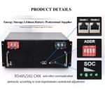 Energy Storage Lithium Ion Battery Pack 48v 200ah Lifepo4 Battery Pack