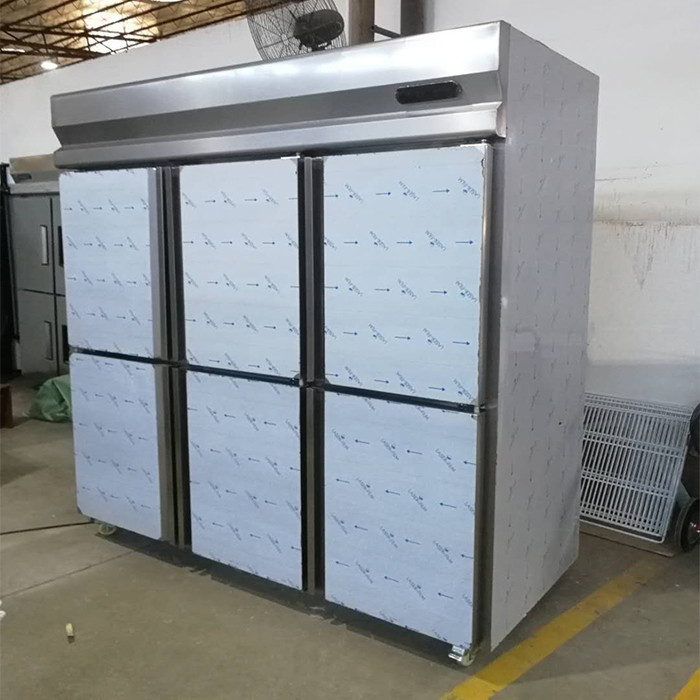 650W Commercial Stainless Steel Refrigerator Freezer For Kitchen