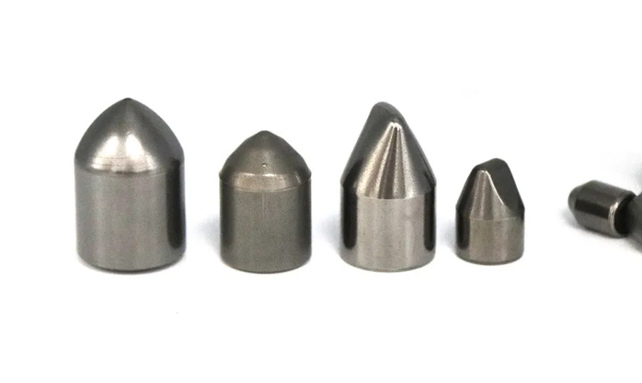 Mining Tungsten Carbide Button Rock Drill Bits / Drill Button Bits
