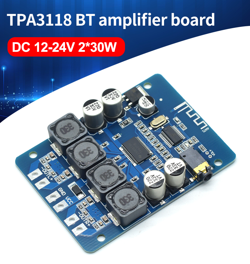 Upgrade Your Home Stereo Systems with TPA3118 DIY Audio Board 2X30W Stereo Amplifier