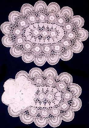 christmas tablecloths cotton and linen, Tablemat, Corcheted Lace Table linen, Tablecloth