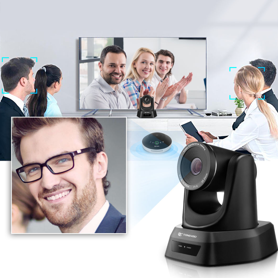USB Output Full HD 1920X1080 Video Camera for Teleconferencing