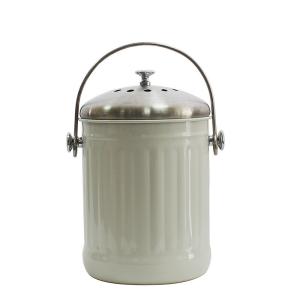 China Kitchen Compost Bin for Counter or Under Sink Small Metal Indoor Home Apartment Eco Compost Pail wholesale