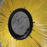 Yellow Full Plastic Road Sweeper Brush 500g For Cleaning Snow Cleaning Road