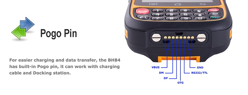 Cheap barcode data collector with BATL BH84 S855 barcode scanner handheld pda android 4.4.2 wifi 3G 1GB+4GB