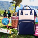 Waterproof Travel LED UV Baby Disinfection Diaper Bag