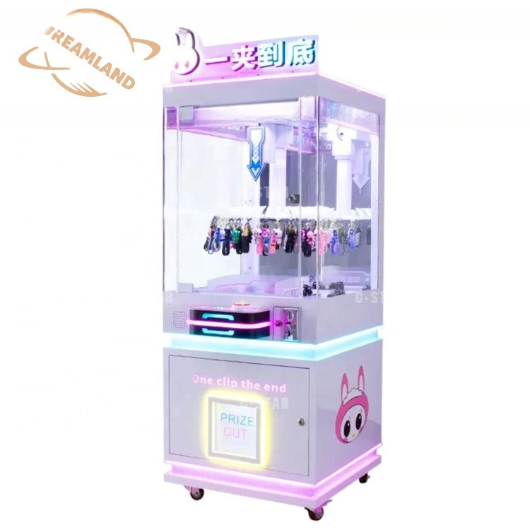 Dreamland Arcade Crane Find The Toys Clip Gift Clamp Prize Claw Toy Vending Coin Operated Game Machine