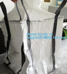 China Totally virgin pp material 1 ton woven jumbo big bags FIBC big bag for sand,High tensile strength PP woven FIBC big sale wholesale