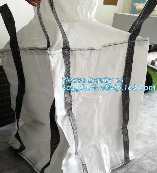 Totally virgin pp material 1 ton woven jumbo big bags FIBC big bag for sand,High