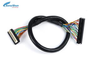 China 40Pin LVDS Cable Assembly 31Pin Dupont 2.0mm Bare Copper Conductor High Speed Video wholesale