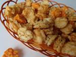 Fried Senbei Rice Crackers Crunchy Japanese Soy Sauce Rice Crackers