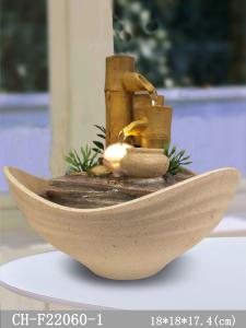 China 7 Inch Electric Bamboo Indoor Waterfall Fountain wholesale