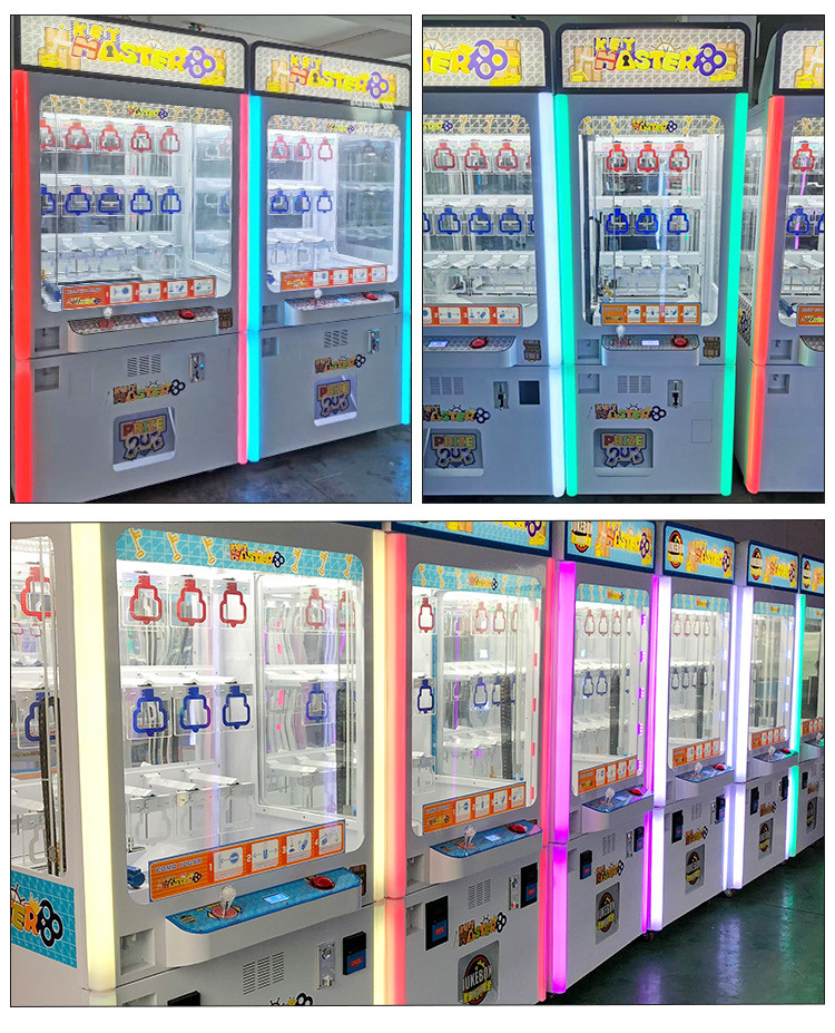 Golden Key Prize Vending Game Key Master Push Shoes Toy Gift Redemption Arcade Machine