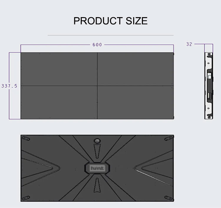 Commercial High Definition P1.25mm LED Panel Long Lifespan Mini LED Display Screens