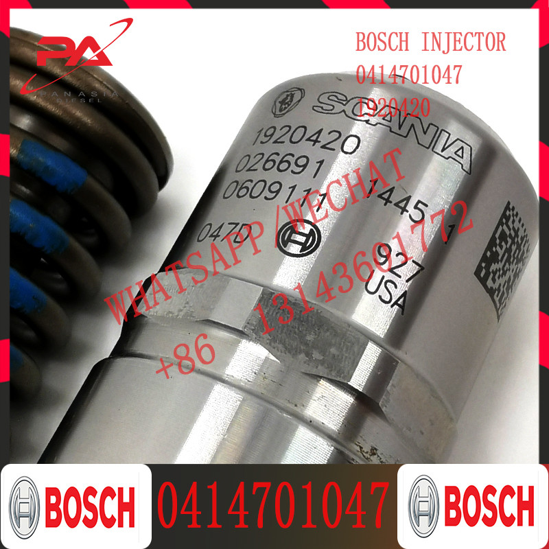 0414701047 0414701072 0414701050 Genuine Diesel Fuel Unit Injector 0414701047 1920420 0414701072 0414701050 for V-O-L-V