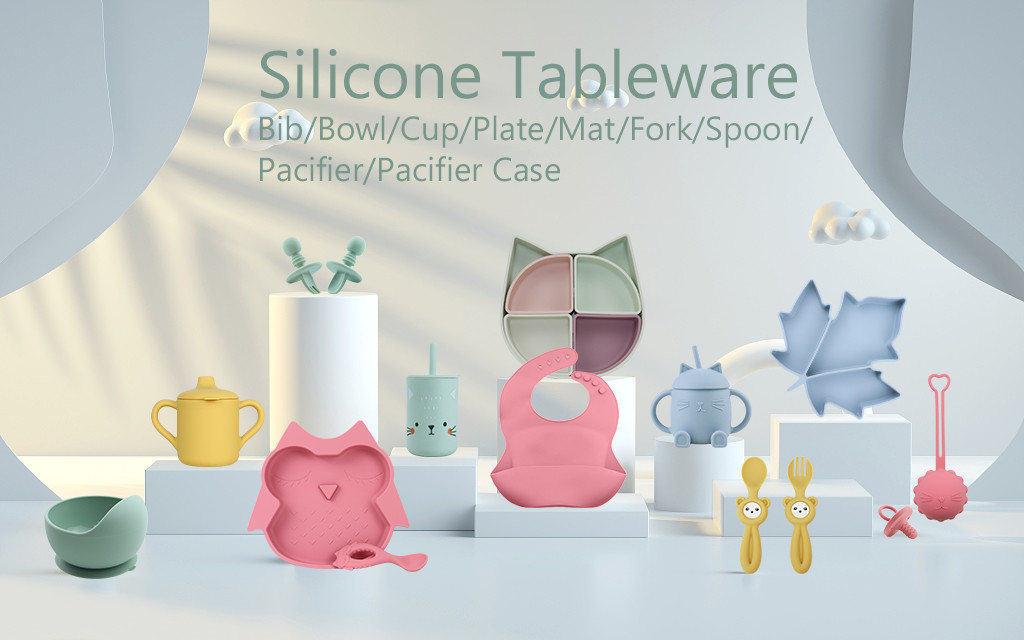 Colorful Personalised Silicone Placemats Eco Friendly For Toddler Baby