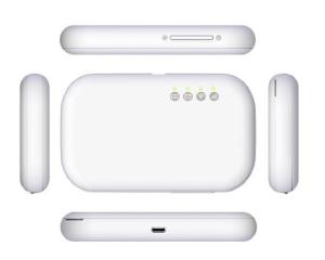 China Cat4 300Mbps Mobile 4G LTE Router , 2300mAh Multiband Wireless Router wholesale