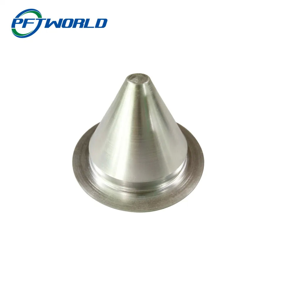 CNC Aluminum Metal Spinning Spare Parts Sandblasting Anodizing Surface