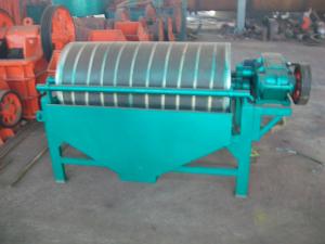 China High Capacity Magnetic Separator Machine , Chromite Ore Magnetic Drum Separator wholesale