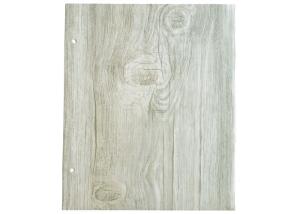 China Matte Finish Stretched PVC Wood Grain Foil 120 Micron Thickness wholesale