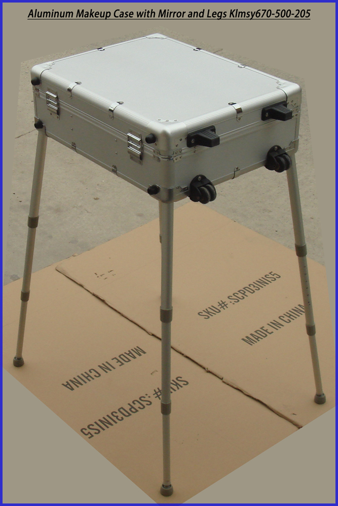 Portable Vanity/dressing Desk Case with Lighted Mirror KLCBY560-215-660