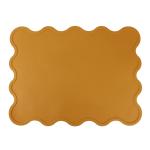 Non-slip Food Grade Kids Silicone Placemat Irregular Shape For Baby Feeding