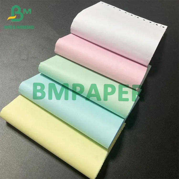 50 - 60g NCR Roll Carbonless Copy Paper CF CFB CB Paper 240mm 610mm 860mm Wide