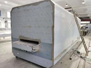 China 8 Kw Small Iqf Blast Tunnel Freezer 400kgs/Hour 500kg/Hour For Fruits wholesale