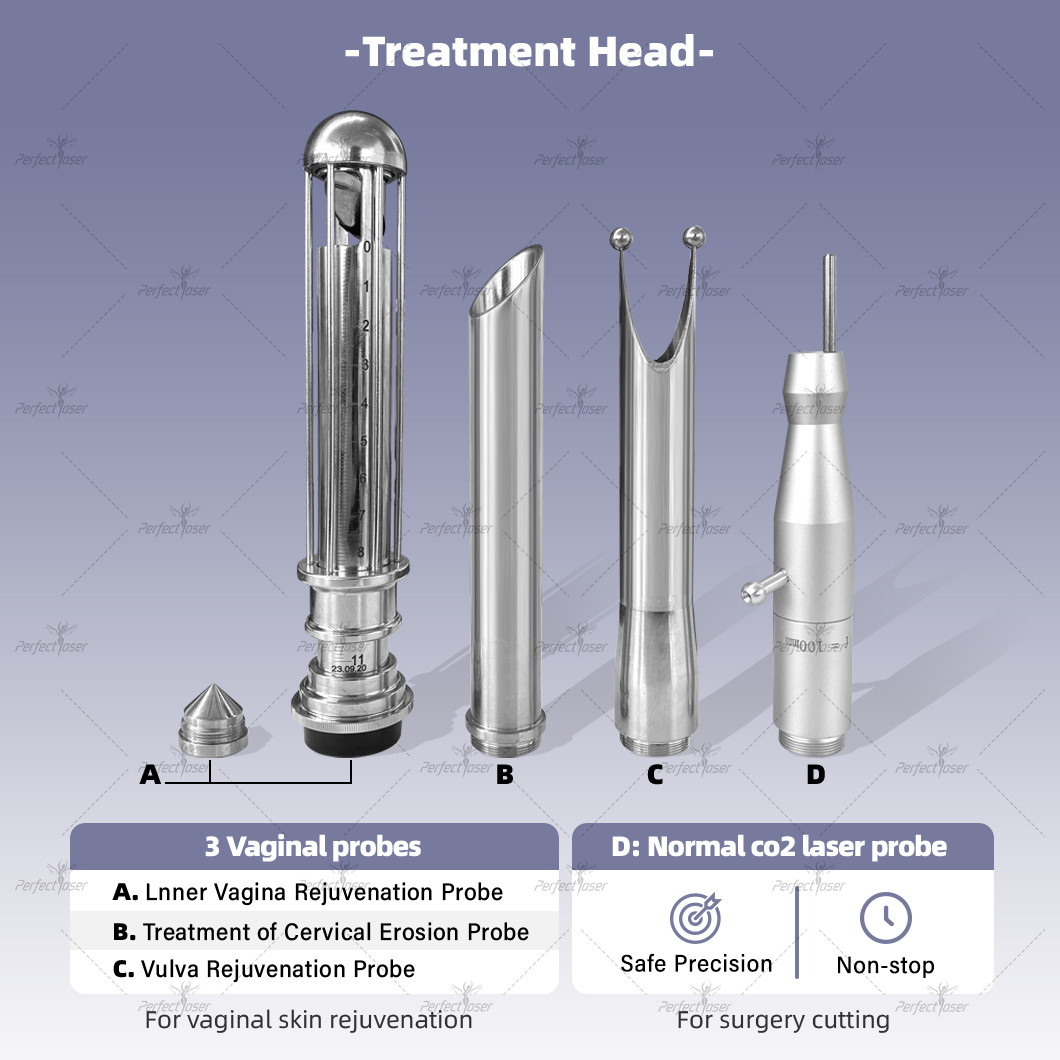 7 Joint Acne Removal Fractional Laser CO2 Beauty Machine For Skin Rejuvenation Face Resurfacing