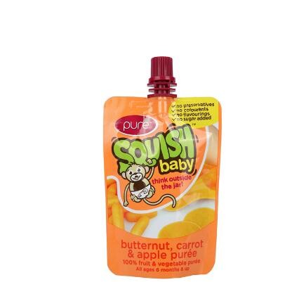 100% oxo biodegradable best quality cheap Plastic spout bag for Juice Packing