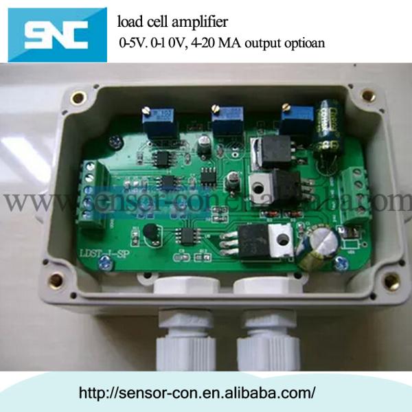 0-5V 4-20mA Loadcell Strain Gauge Dual Amplifier